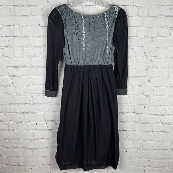 2026 DEUX MILLE VINGT SIX unique long sleeve babydoll dress Paris French, size S - Picture 2 of 14